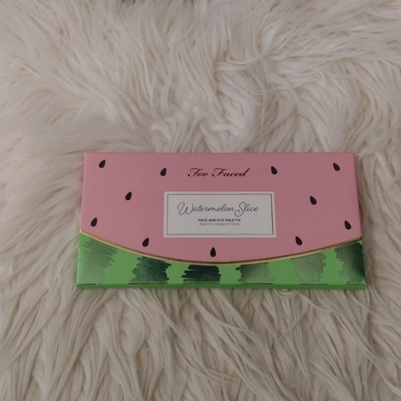 🍉FIRM! NWT TOO FACED WATERMELON SLICE EYESHADOW PALETTE - Picture 2 of 16